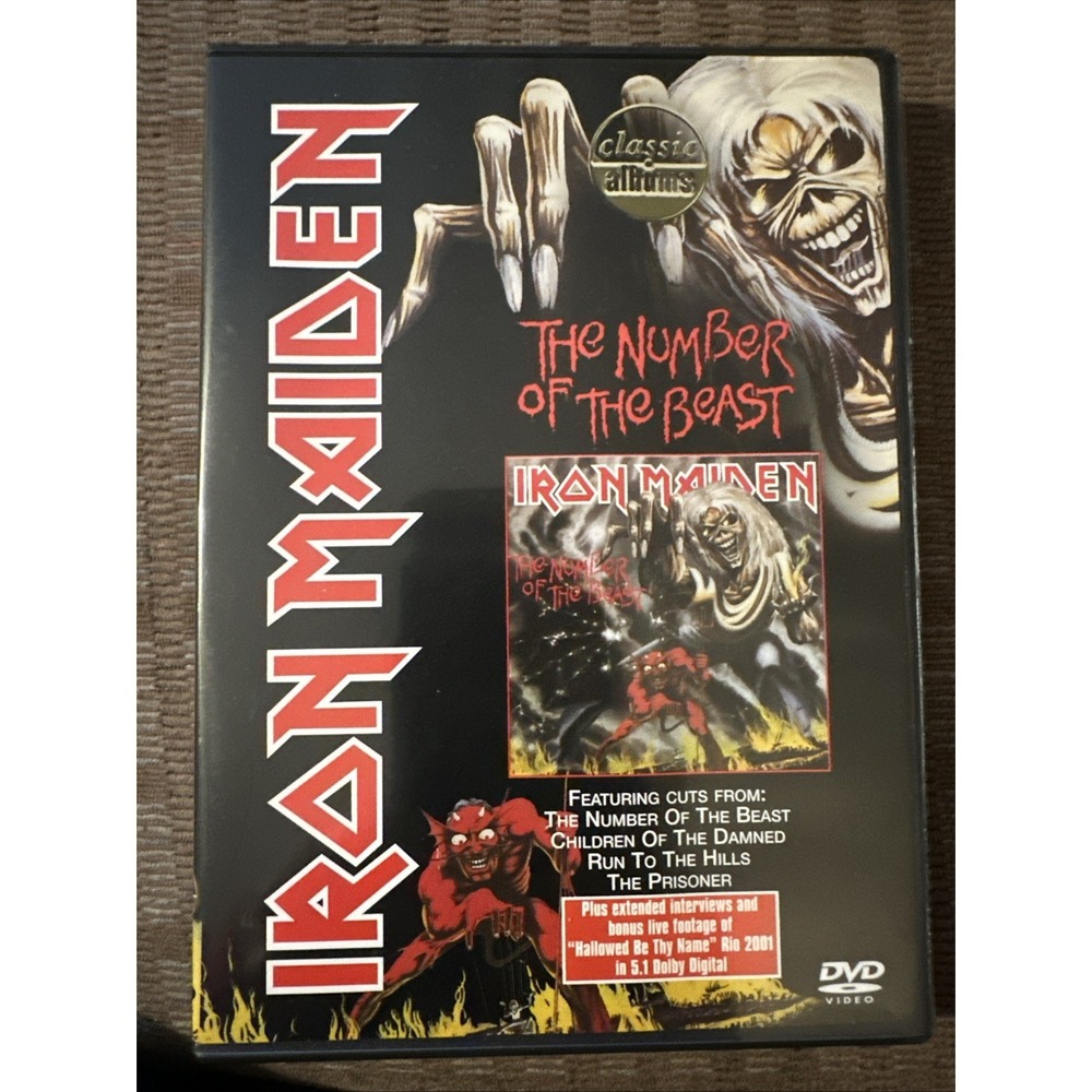 Number of the Beast (DVD, 2001) S2378